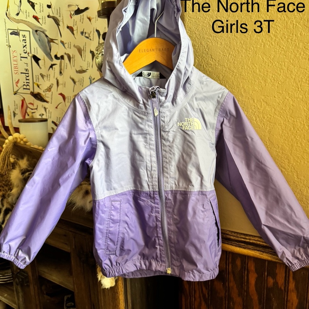 The North Face Lavender Hooded Jacket for Girls